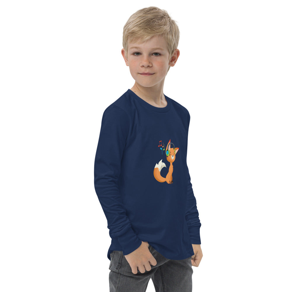 Jammed Out Frankie - Youth Long Sleeve T-shirt