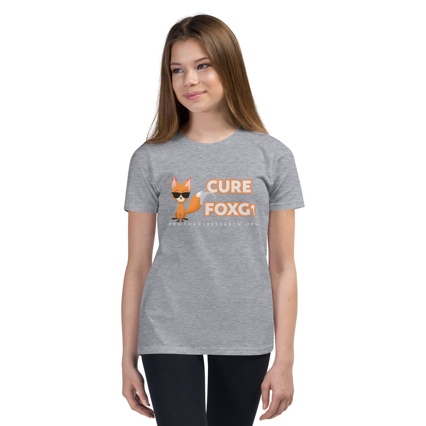 Cool Frankie Cure FOXG1 Youth Short Sleeve T-Shirt