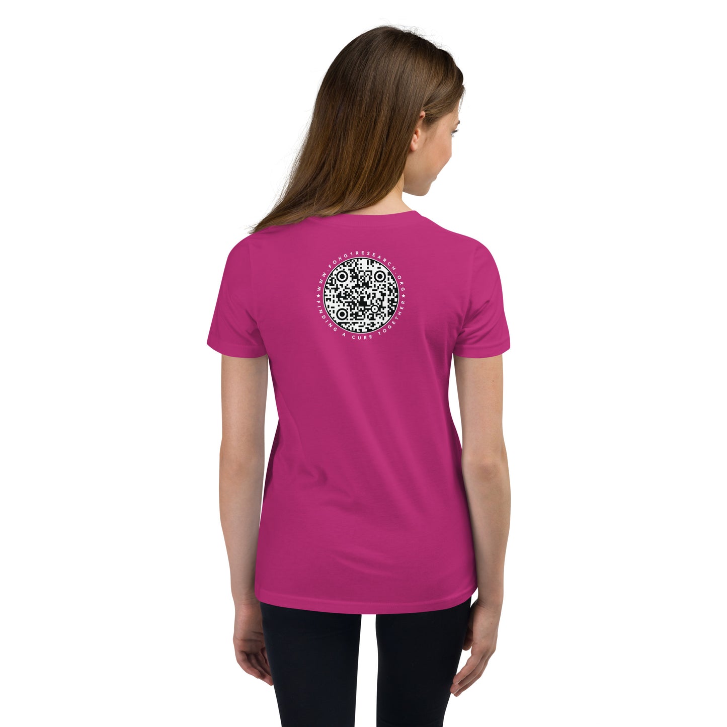 Cool Frankie Cure FOXG1 Youth Short Sleeve T-Shirt