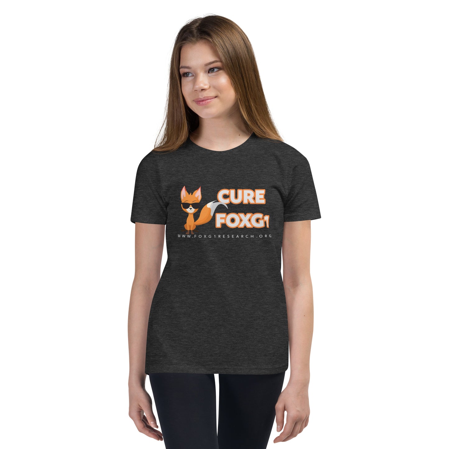 Cool Frankie Cure FOXG1 Youth Short Sleeve T-Shirt