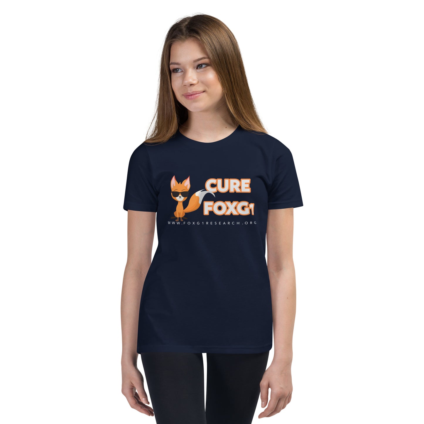 Cool Frankie Cure FOXG1 Youth Short Sleeve T-Shirt