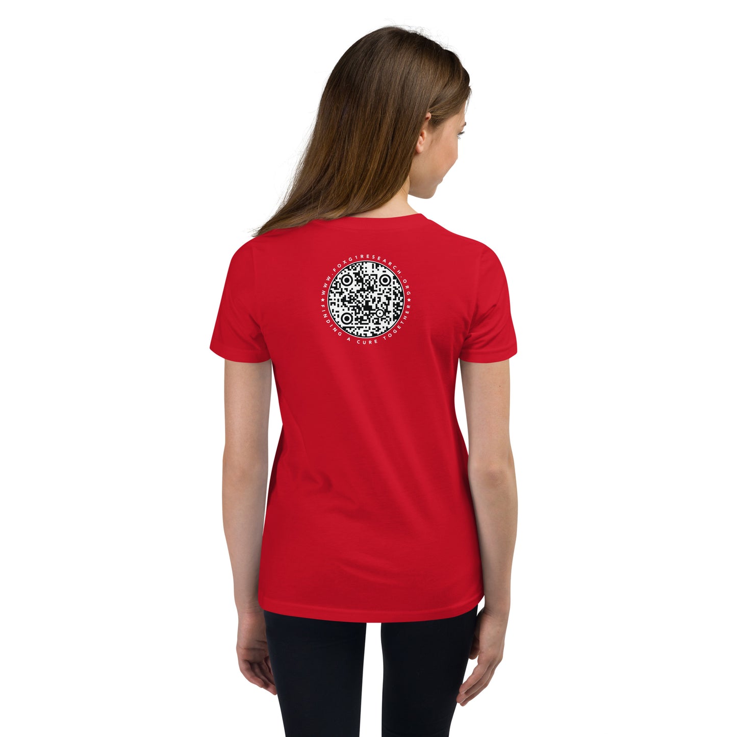 Cool Frankie Cure FOXG1 Youth Short Sleeve T-Shirt
