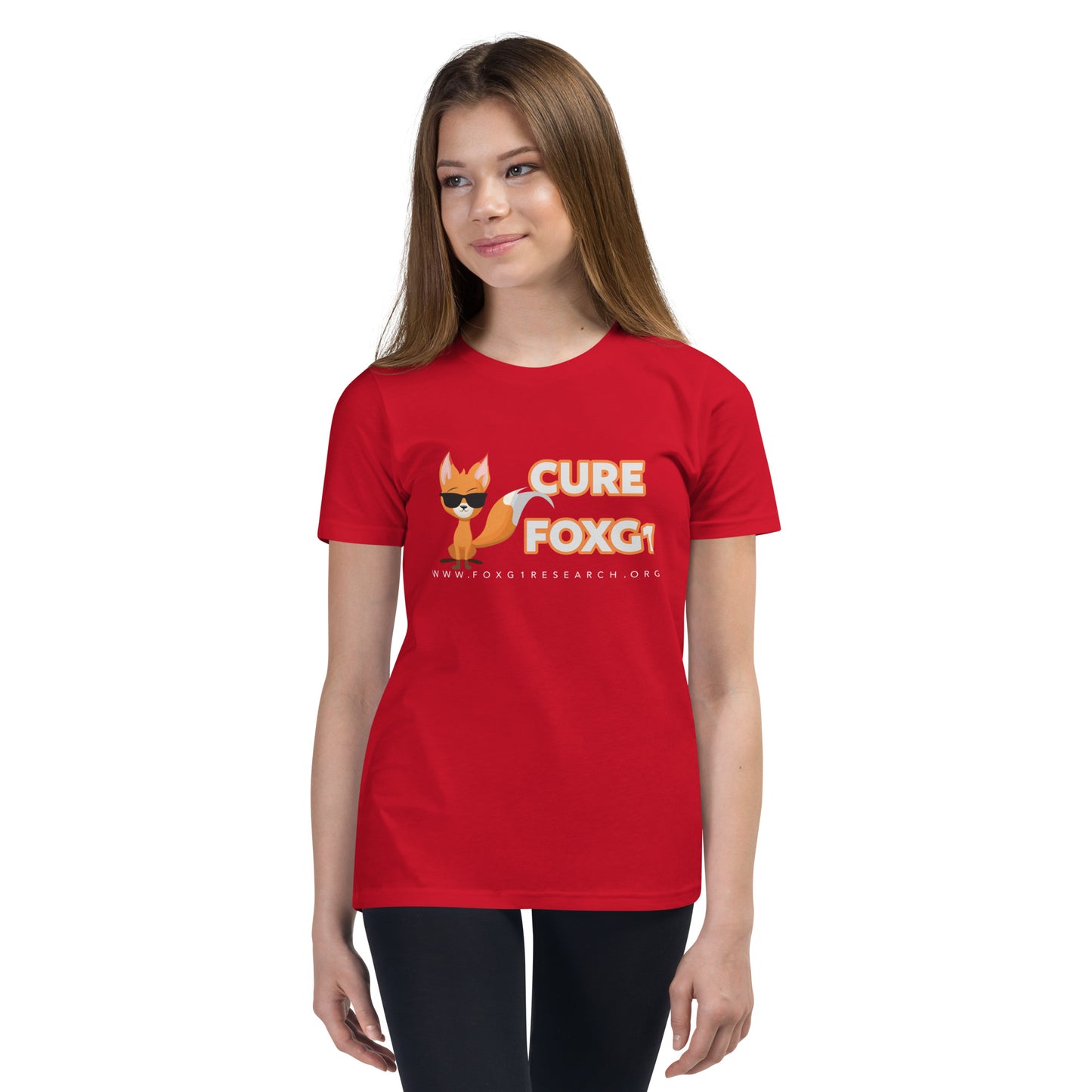 Cool Frankie Cure FOXG1 Youth Short Sleeve T-Shirt