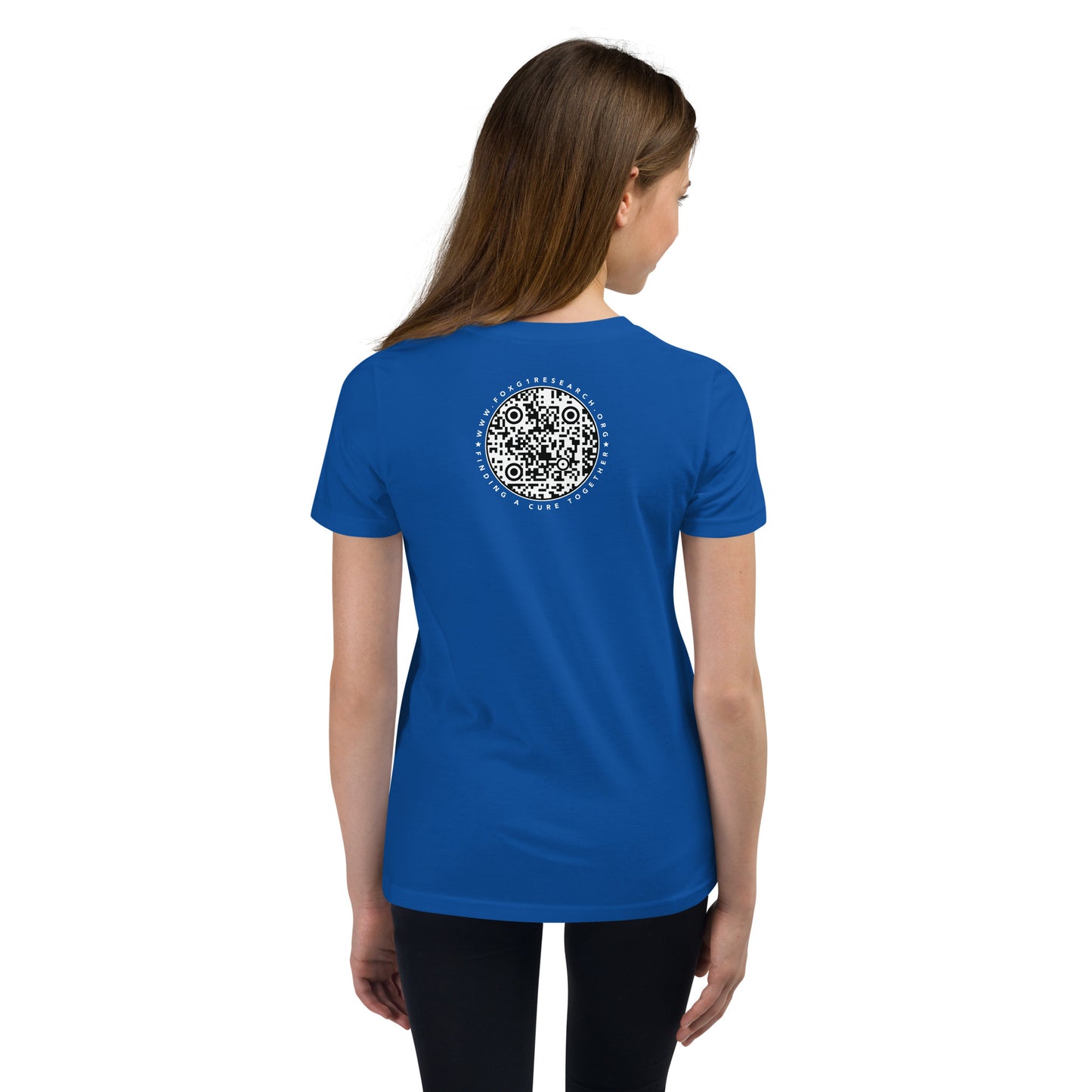 Cool Frankie Cure FOXG1 Youth Short Sleeve T-Shirt