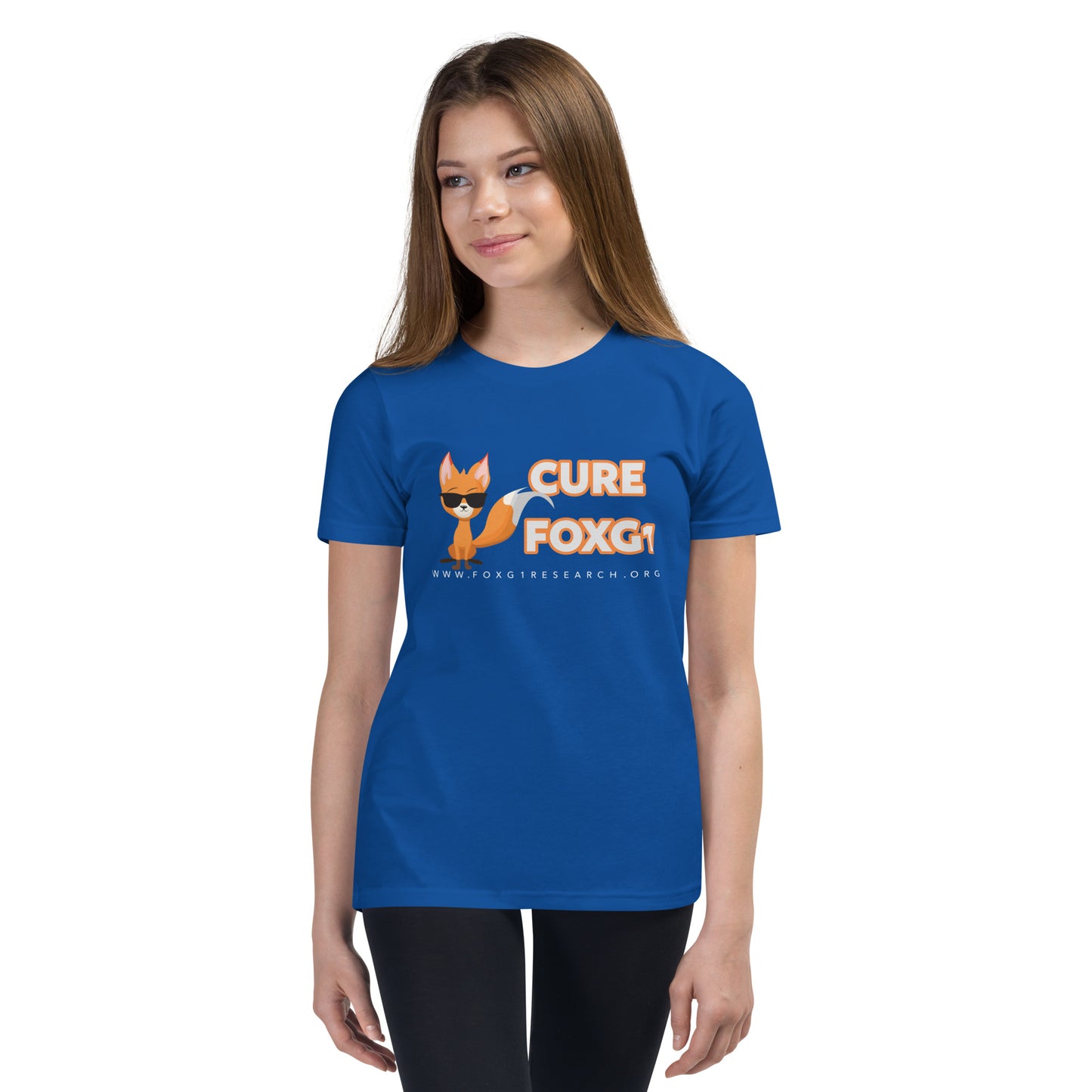 Cool Frankie Cure FOXG1 Youth Short Sleeve T-Shirt