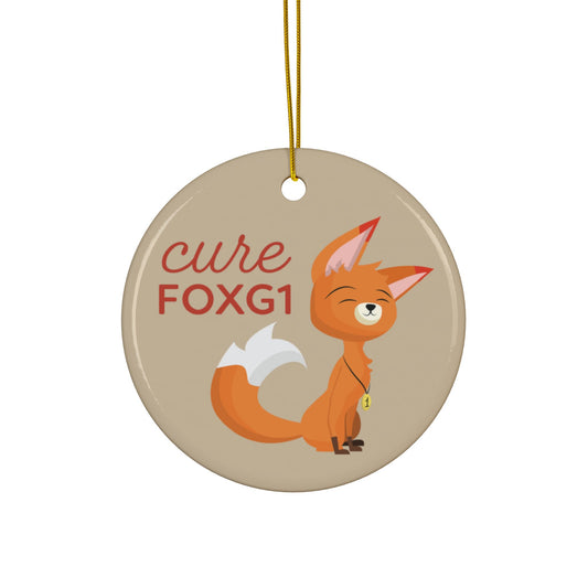 Neutral Cure FOXG1 Frankie Ornament