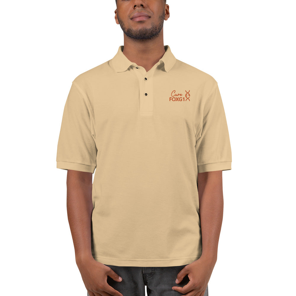 Cure FOXG1 Golf Shirt - Premium Polo