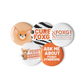 Cure FOXG1 Set of Pins