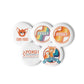 Cure FOXG1 Set of pin buttons