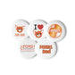 For Dad! FOXG1 Set of pin buttons