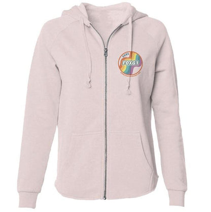 Retro Collection - Lightweight Wash Zip Hoodie