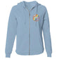 Retro Collection - Lightweight Wash Zip Hoodie