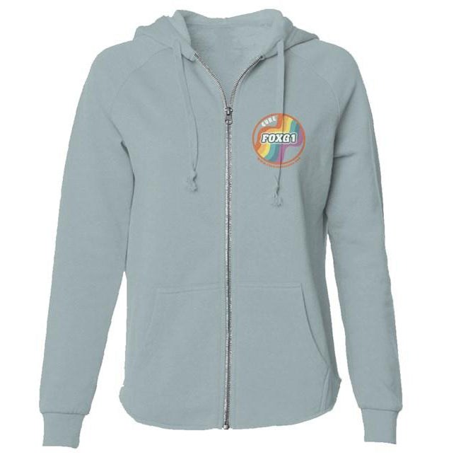 Retro Collection - Lightweight Wash Zip Hoodie