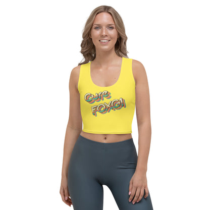 Cure FOXg1 -Bright Crop Top