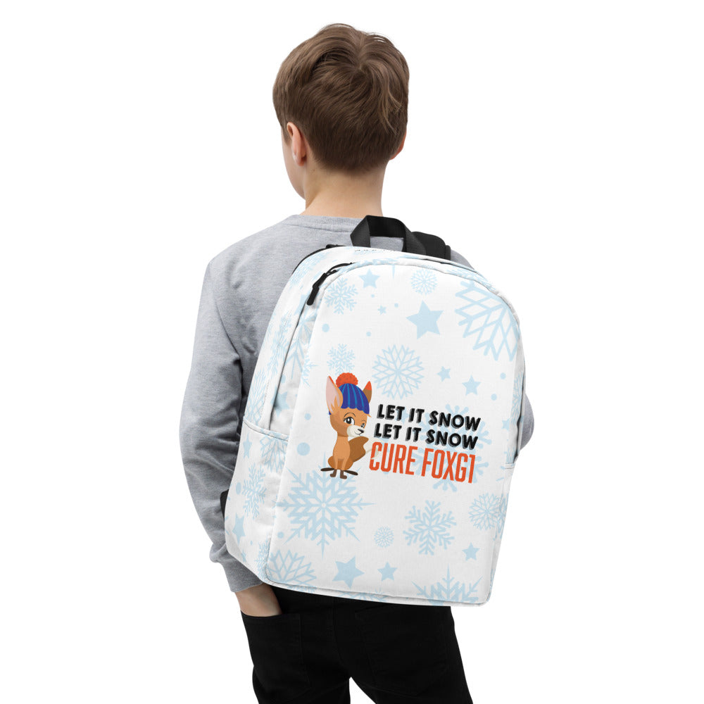 Let it Snow - Cure FOXG1 Backpack