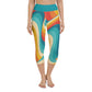 Retro Collection - Yoga Capri Leggings