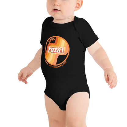 Retro Orange Collection - Baby onesie