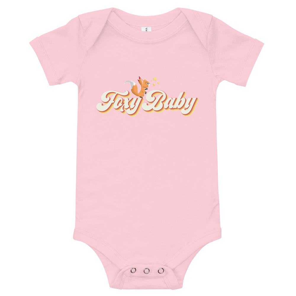 Foxy Collection - Baby Short-Sleeve Onesie