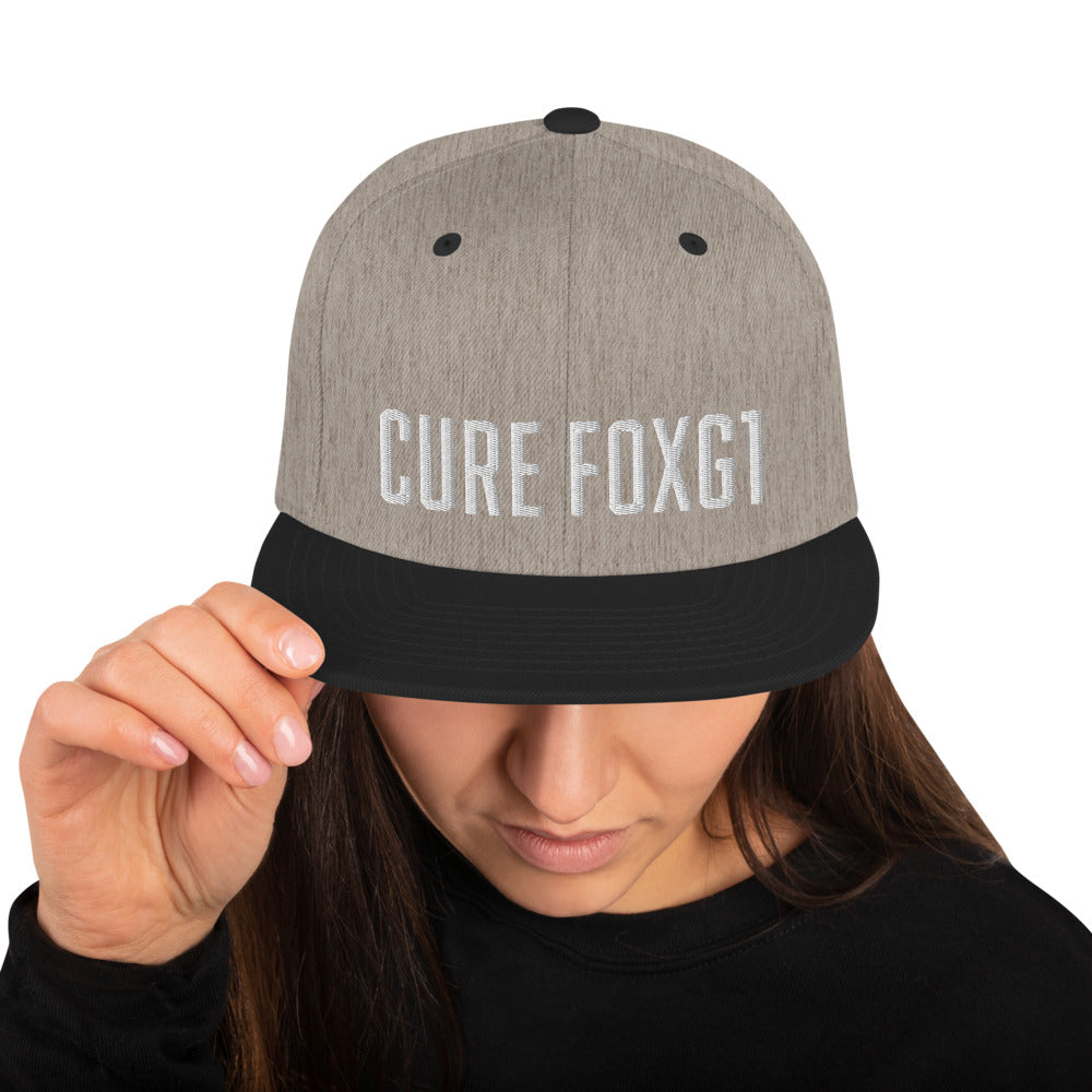 Cure FOXG1 - Snapback Hat