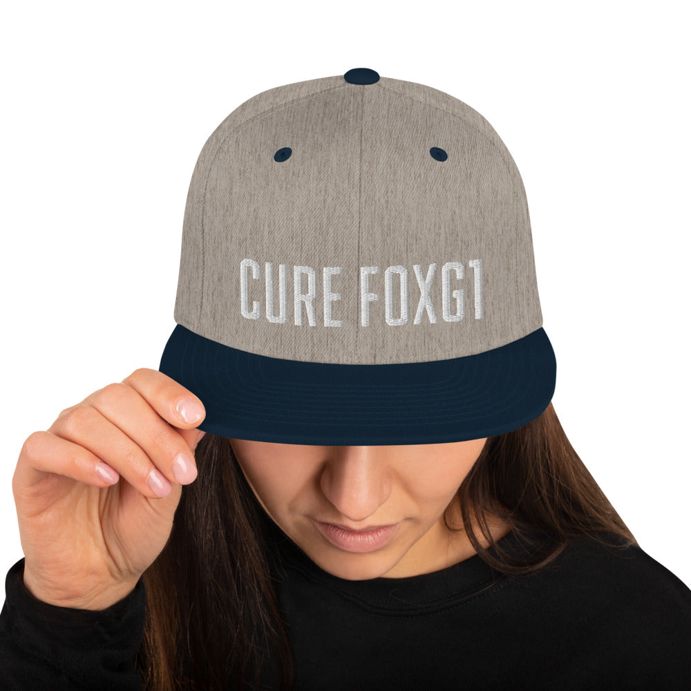 Cure FOXG1 - Snapback Hat