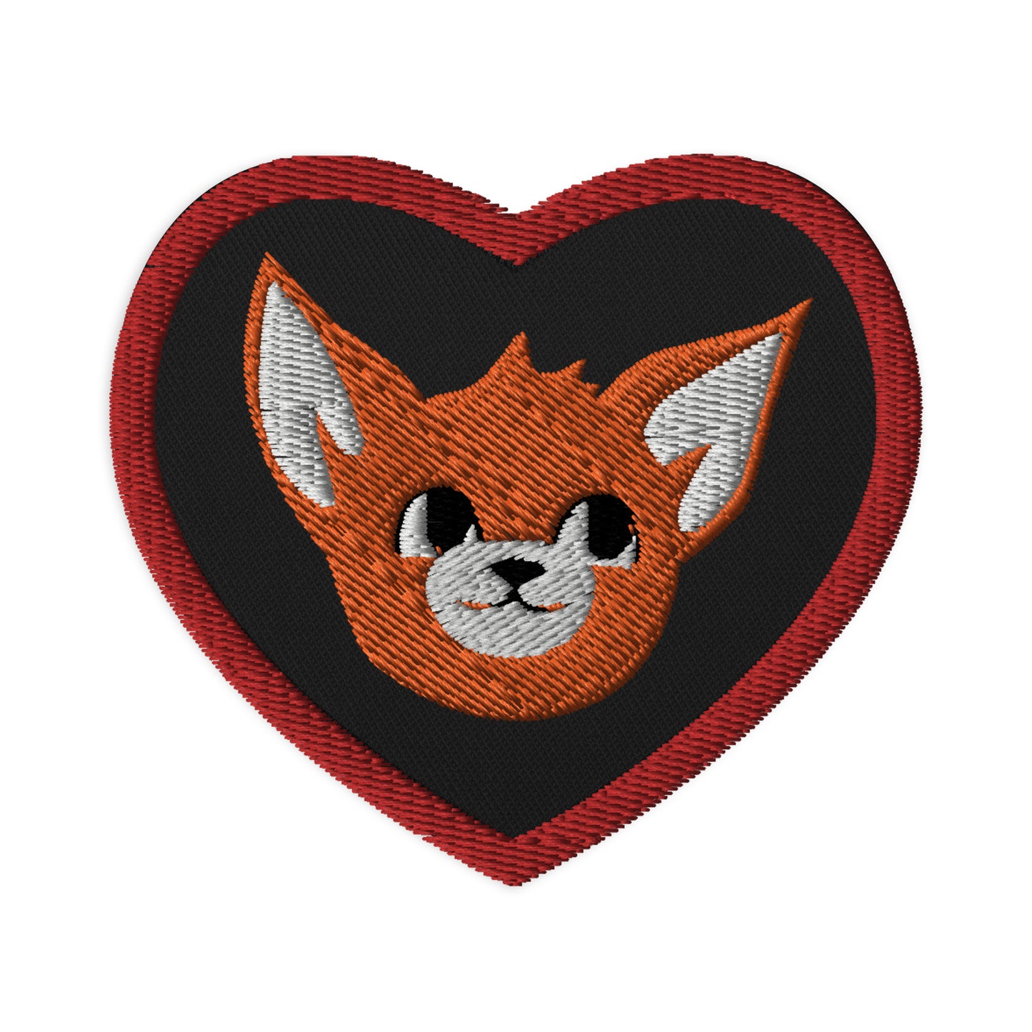 Frankie Love Embroidered Patch - Heart