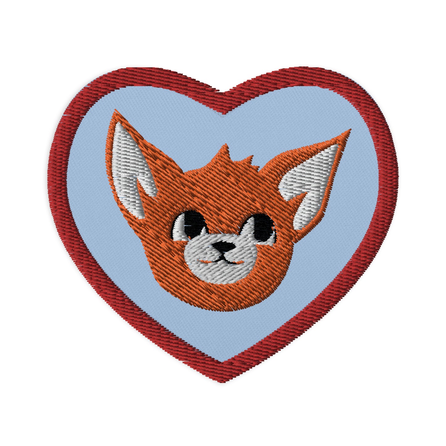 Frankie Love Embroidered Patch - Heart