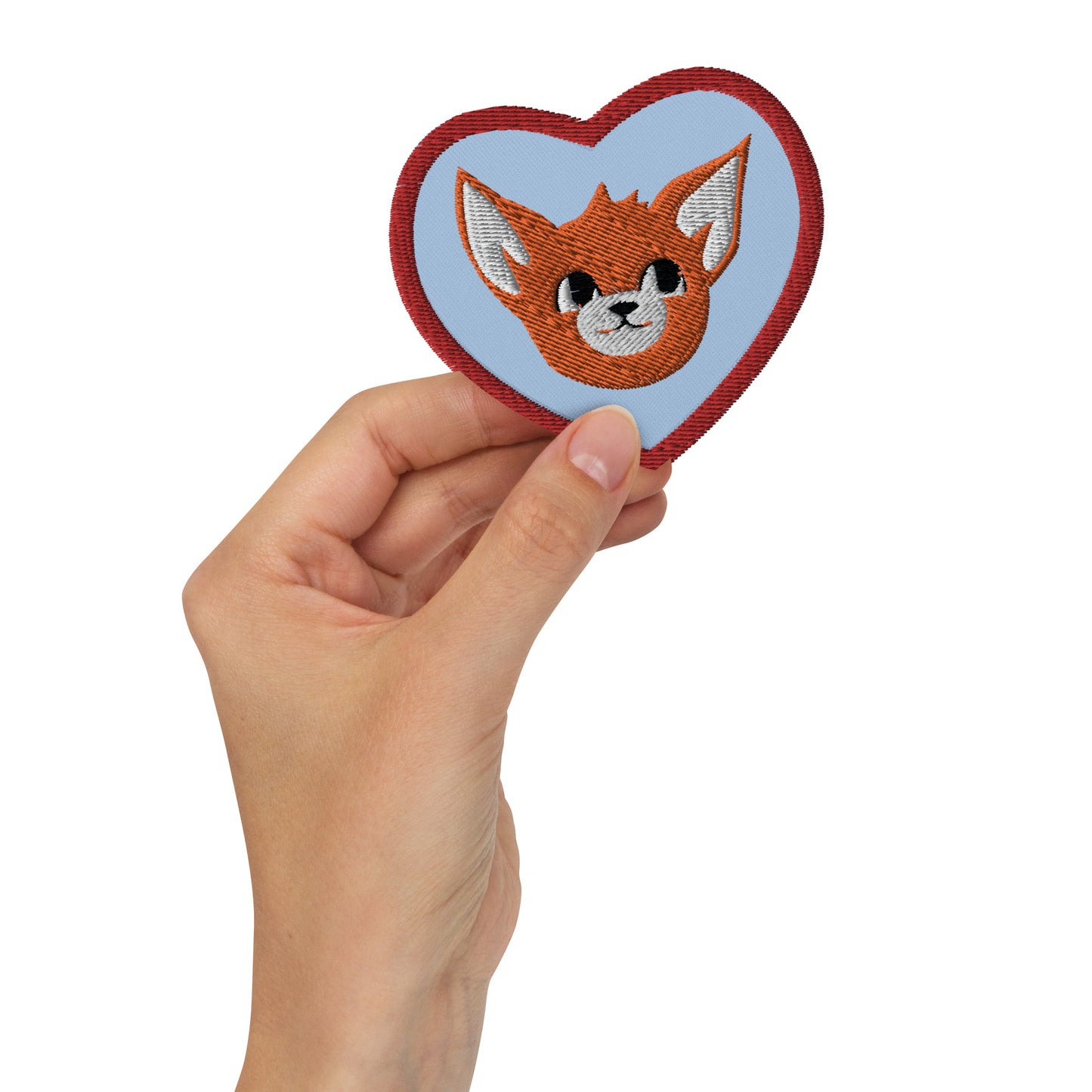 Frankie Love Embroidered Patch - Heart