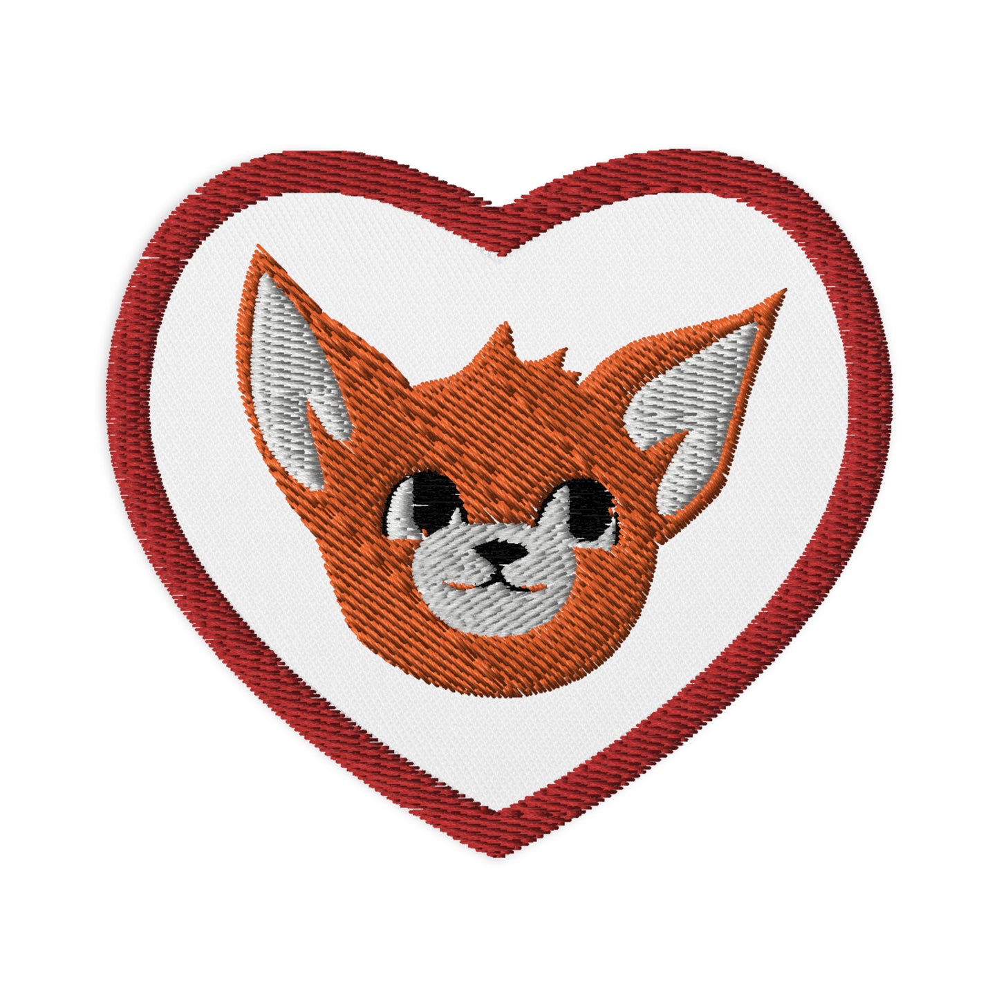 Frankie Love Embroidered Patch - Heart