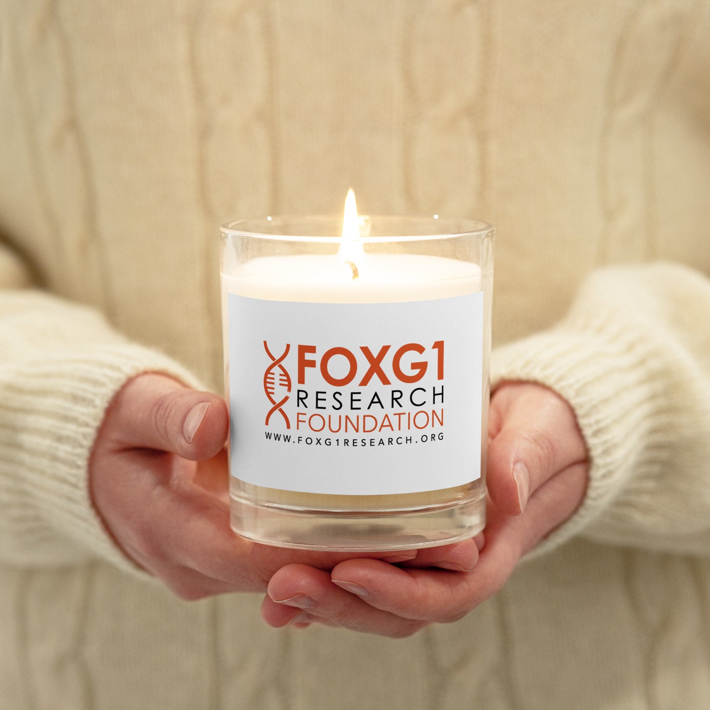 FOXG1 Research Foundation Soy Wax Candle