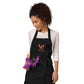 Embroidered Cure FOXG1 Organic Cotton Apron