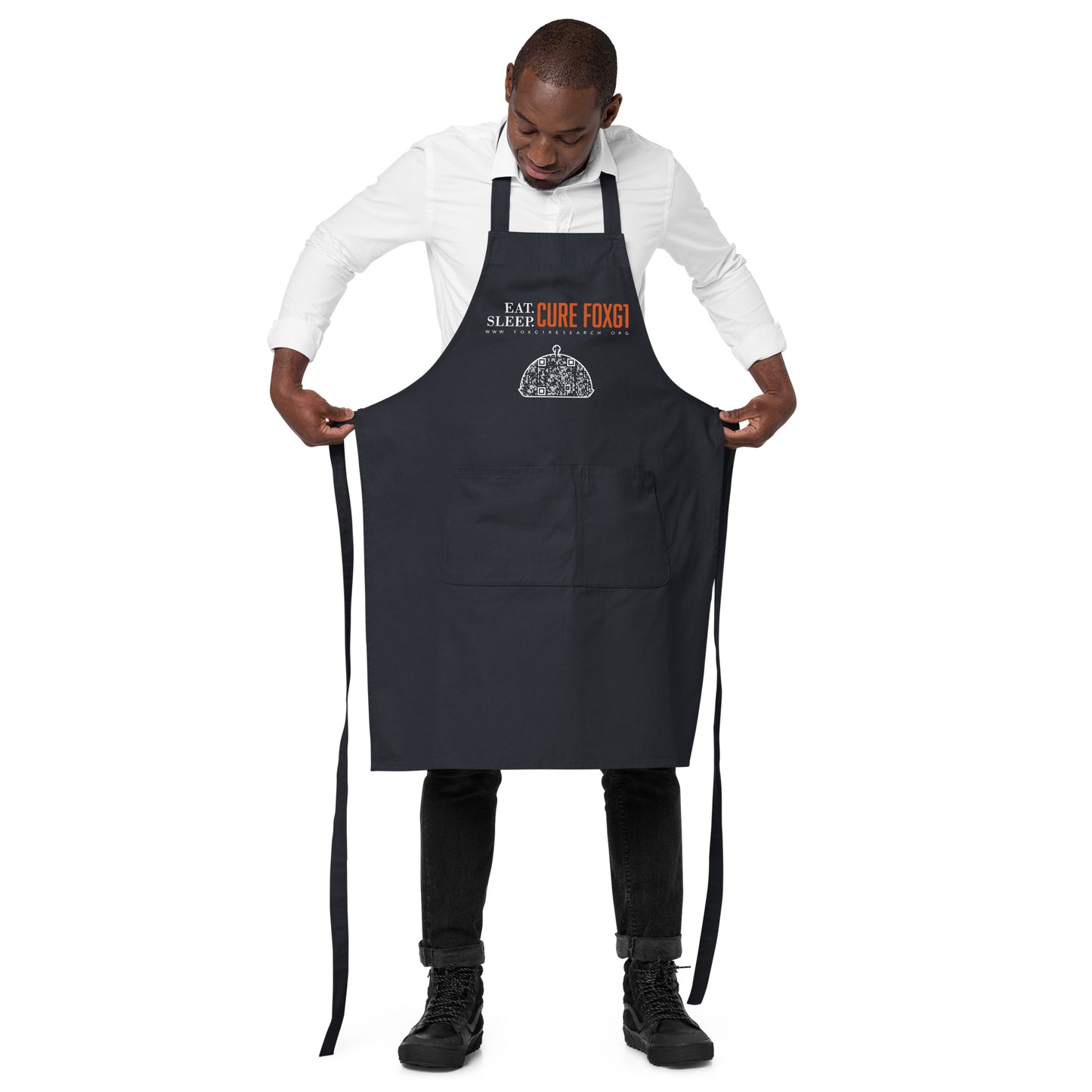 Cure FOXG1 Organic Cotton Apron