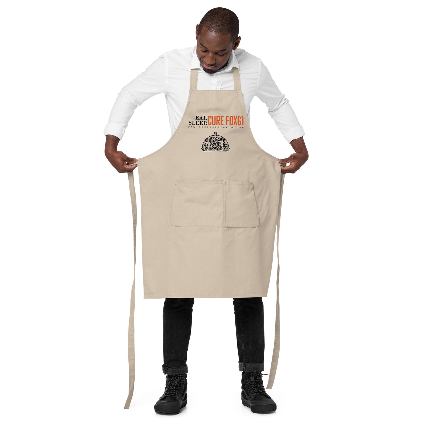 Cure FOXG1 Organic Cotton Apron