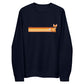 Retro Orange Collection - Unisex eco sweatshirt