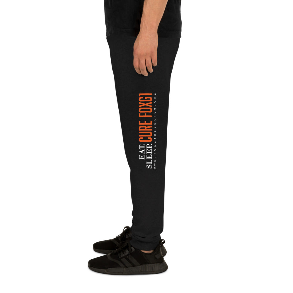 Eat Sleep Cure FOXG1 - Unisex Joggers