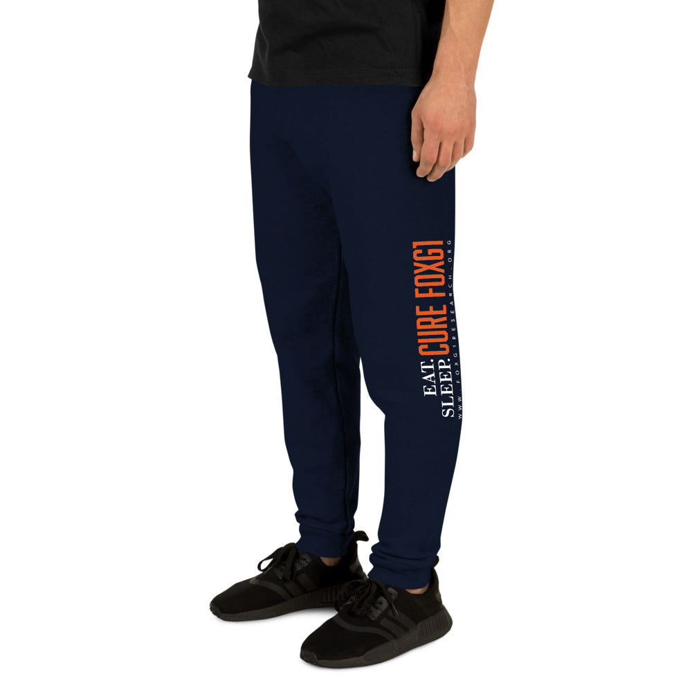 Eat Sleep Cure FOXG1 - Unisex Joggers