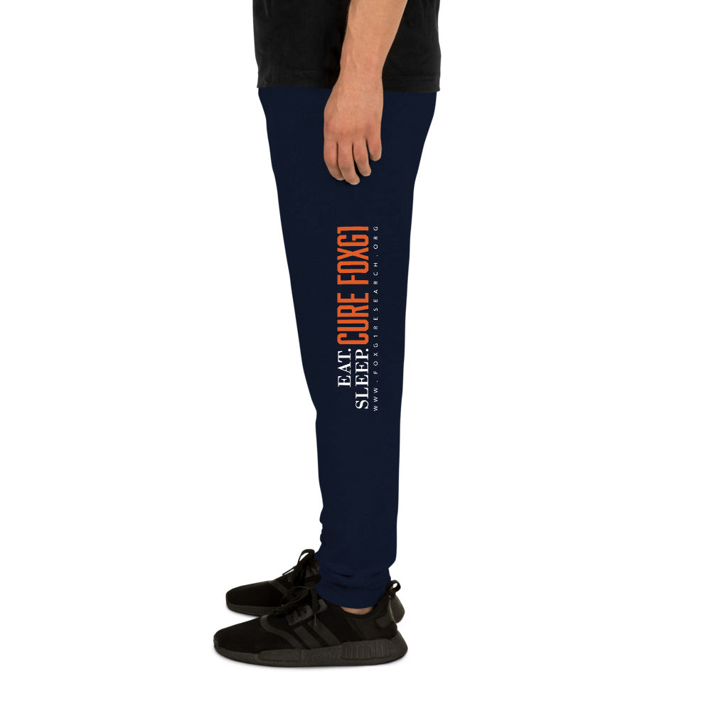 Eat Sleep Cure FOXG1 - Unisex Joggers