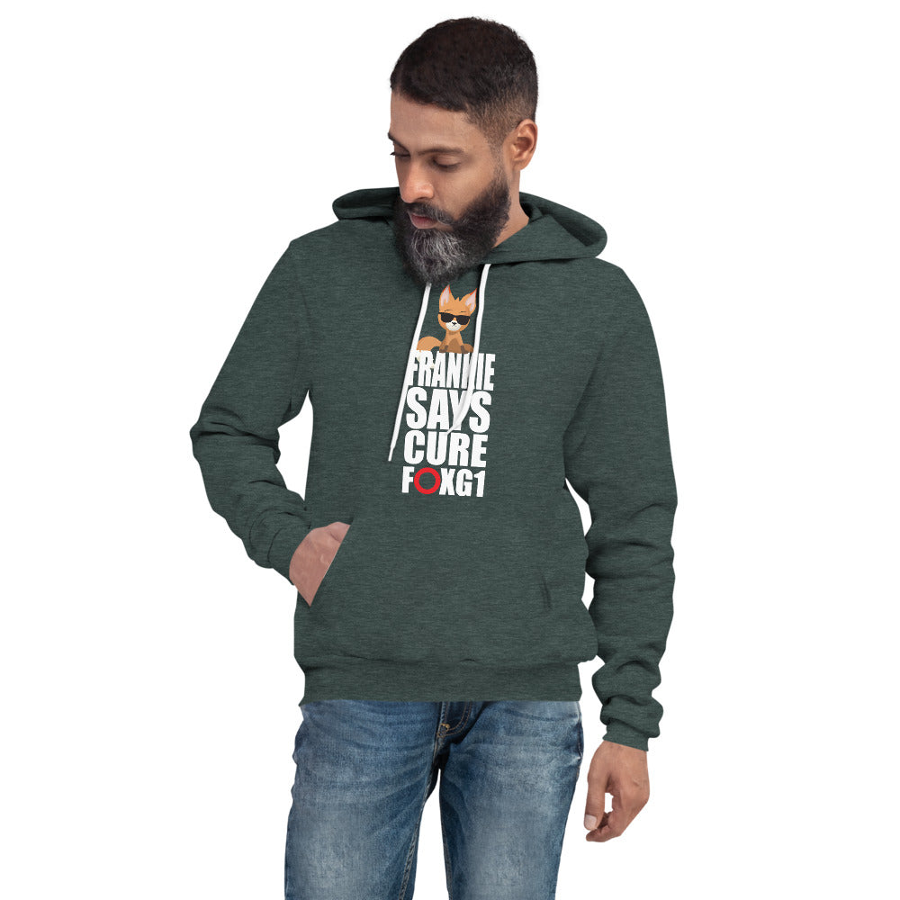 Frankie Says Cure FOXG1 - Unisex Hoodie (With)