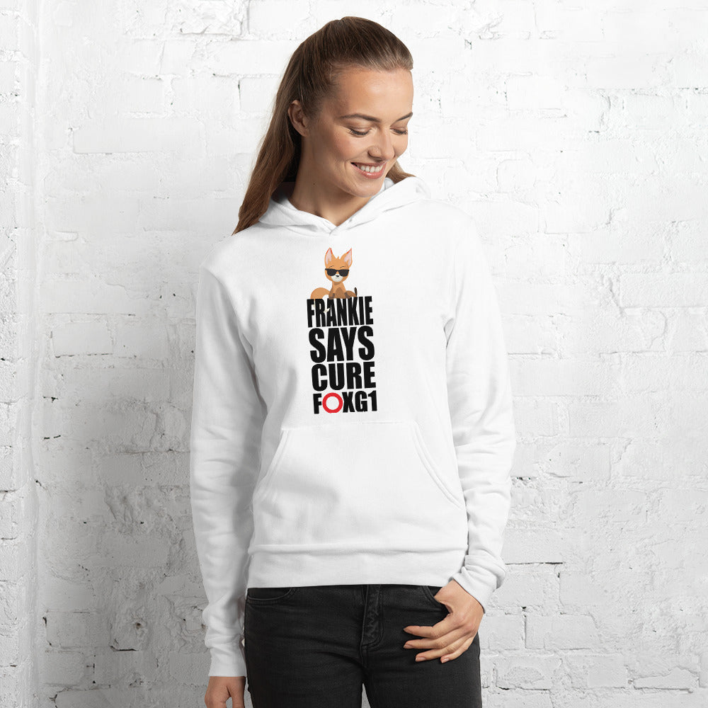 Frankie Says Cure FOXG1 - Unisex Hoodie (With)