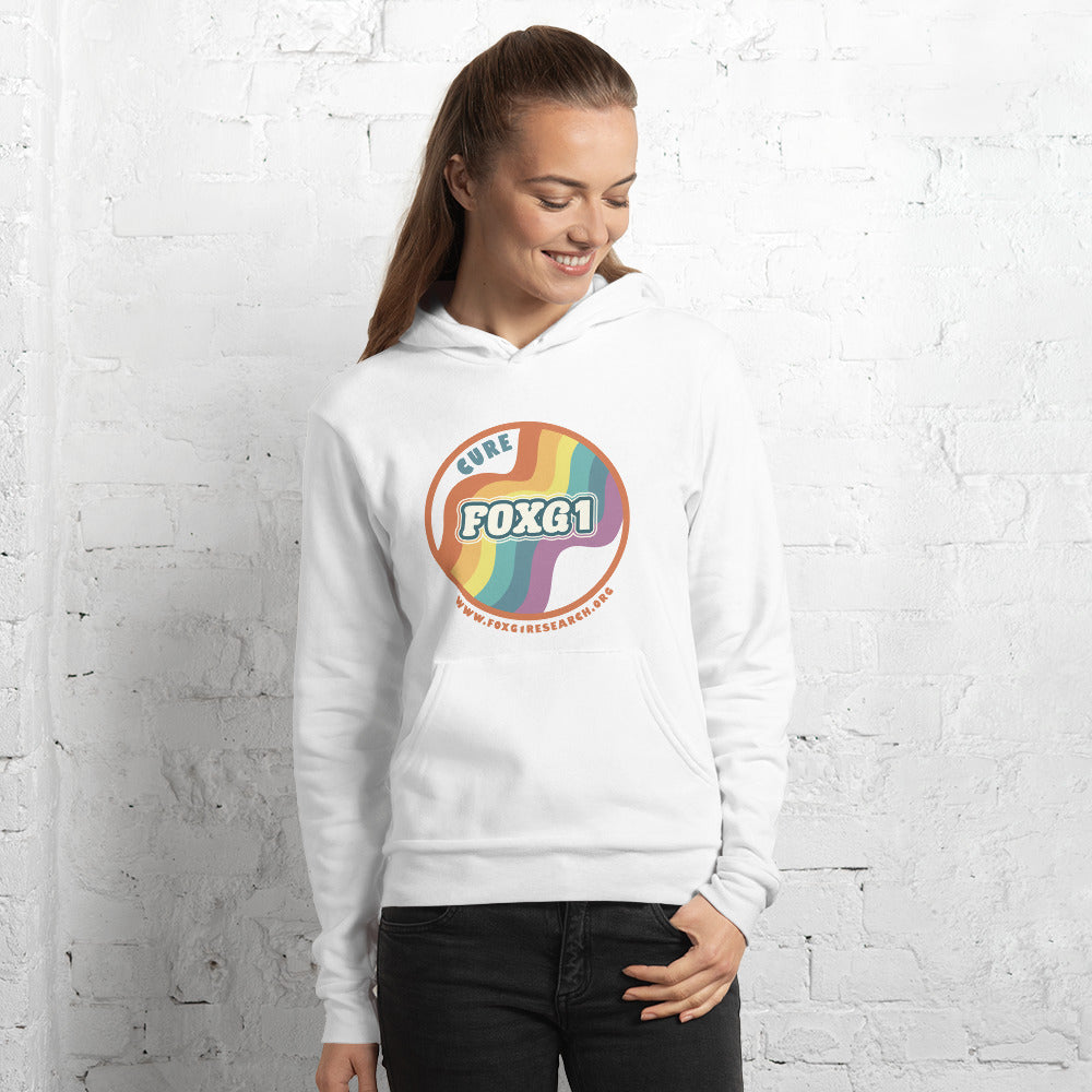 Retro Cure FOXG1 Unisex hoodie