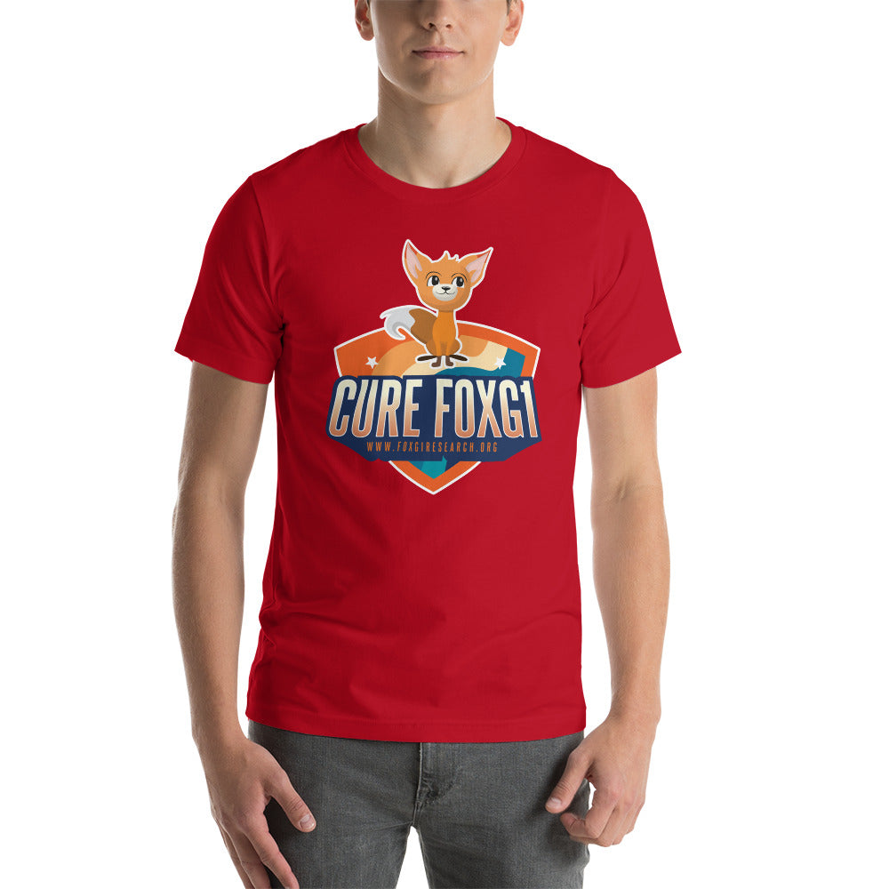 Unisex team Cure FOXG1 t-shirt