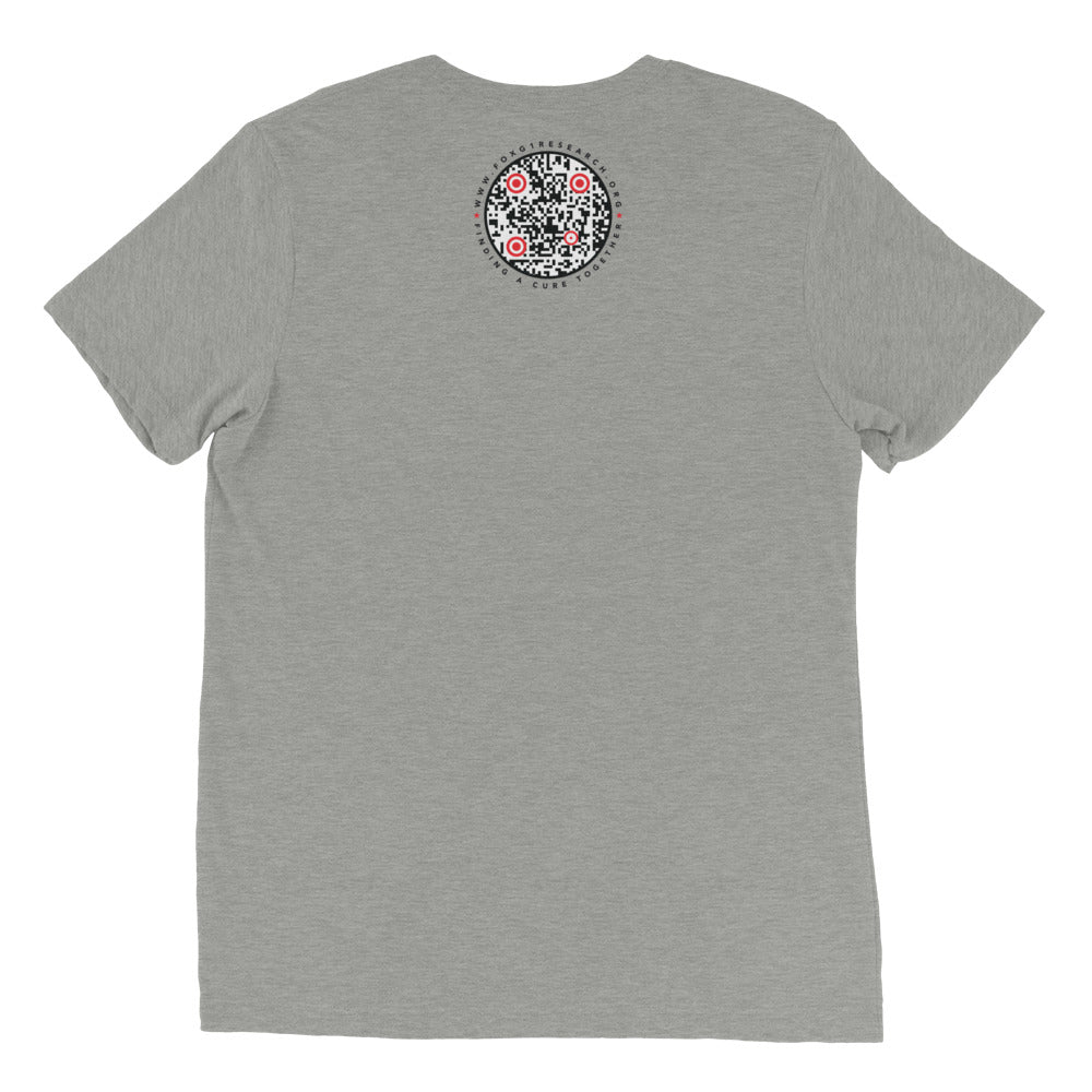 Frankie Says Cure FOXG1 - Tri-Blend T-shirt (With)