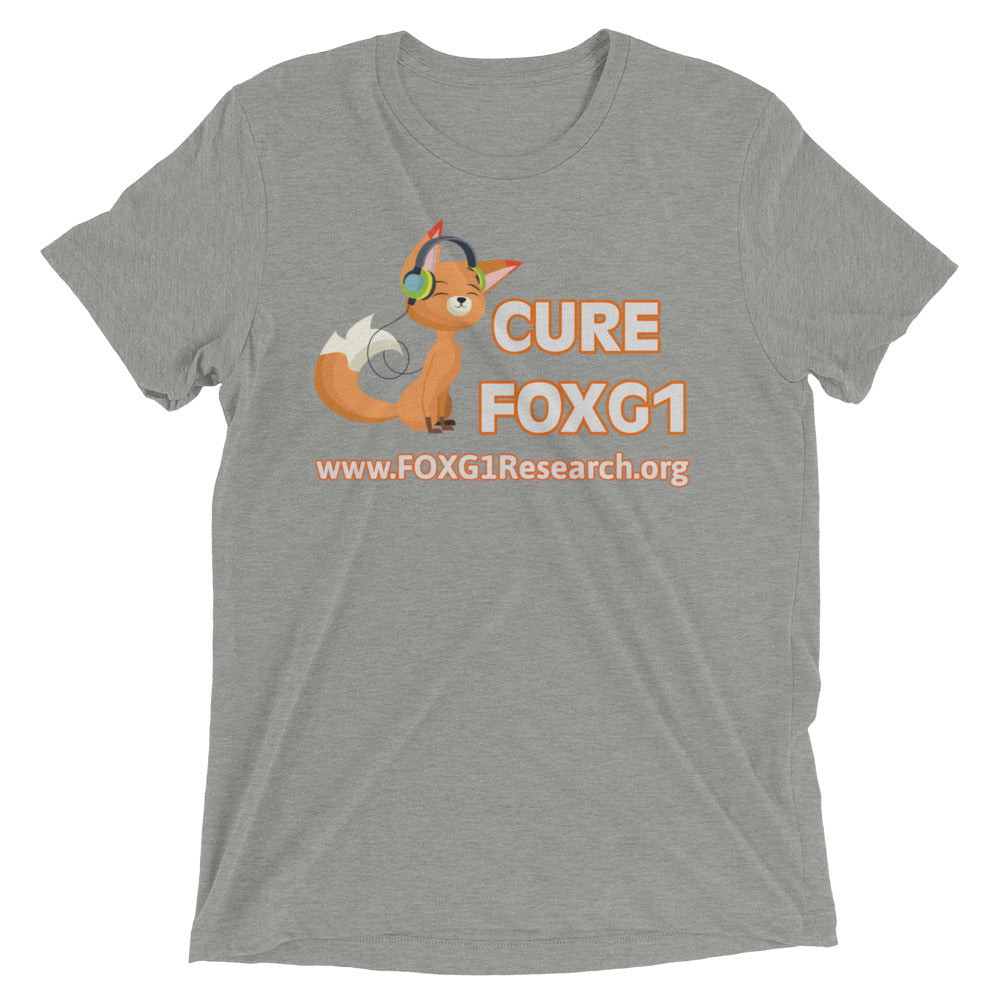 Music Heals - Frankie Cure FOXG1 - Tri-blend t-shirt