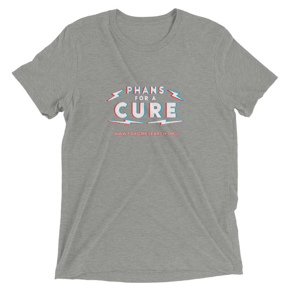 Phans for a Cure - Tri-Blend T-shirt