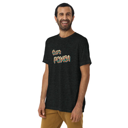 Cure FOXG1 - Tri-blend t-shirt