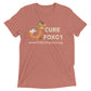 Music Heals - Frankie Cure FOXG1 - Tri-blend t-shirt