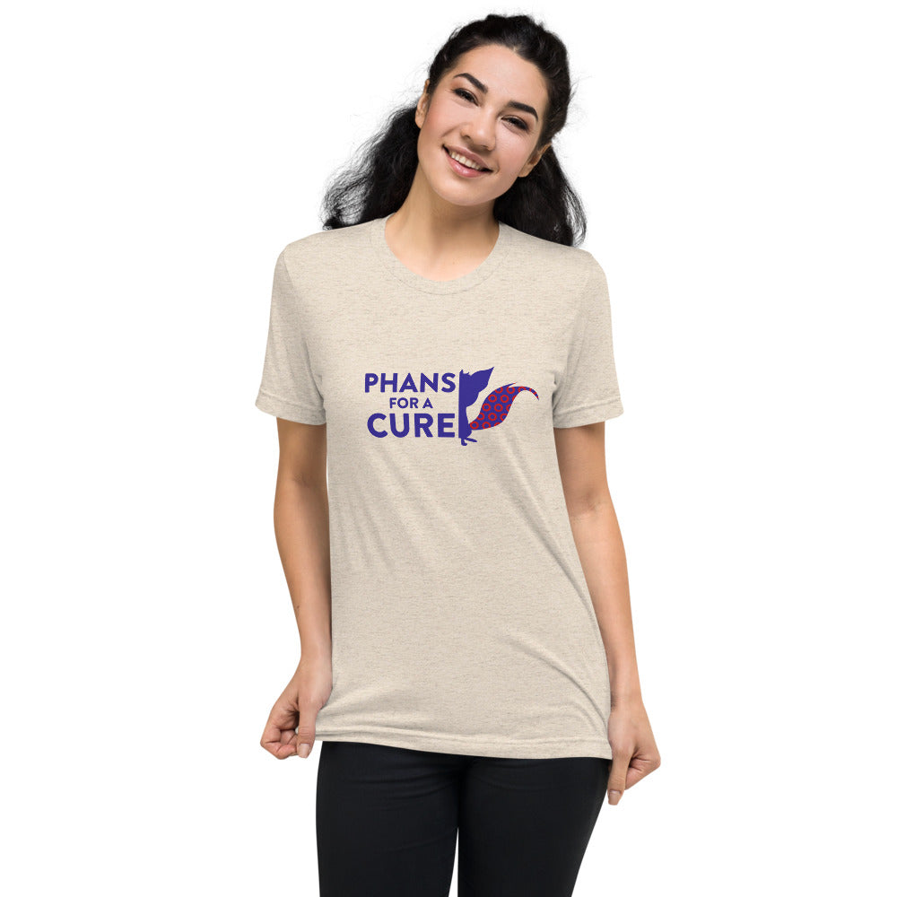 Phans for a Cure - Tri-Blend T-shirt