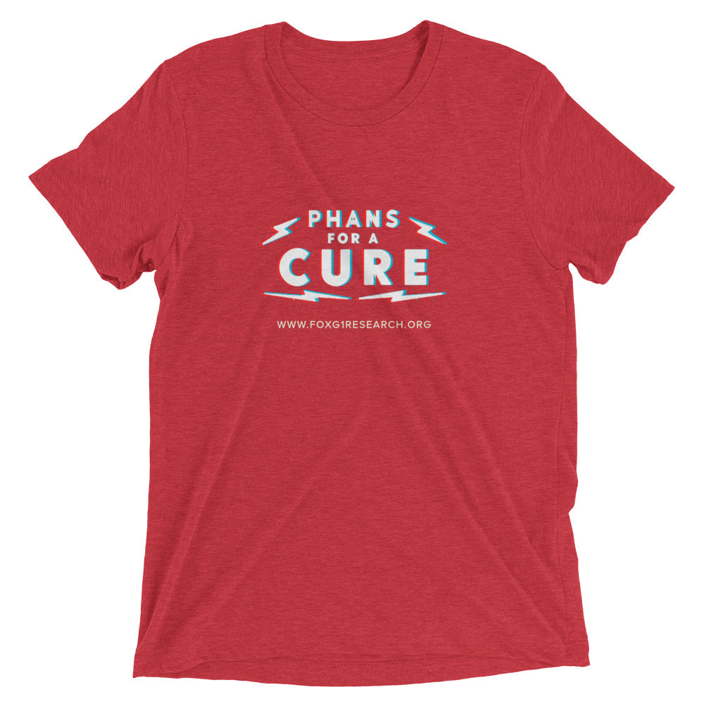 Phans for a Cure - Tri-Blend T-shirt