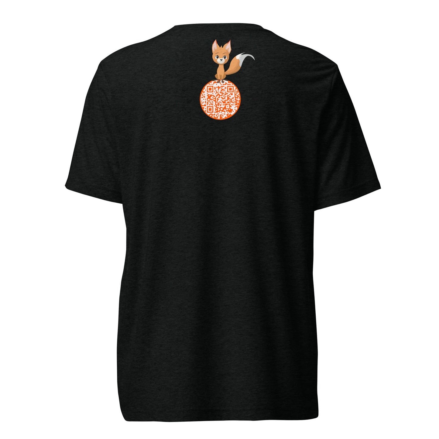 Cure FOXG1 Unisex Tri-Blend T-shirt - Orange Ombre