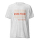 Cure FOXG1 Unisex Tri-Blend T-shirt - Orange Ombre