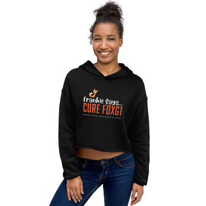 Frankie Collection - Jammed Out Crop Hoodie